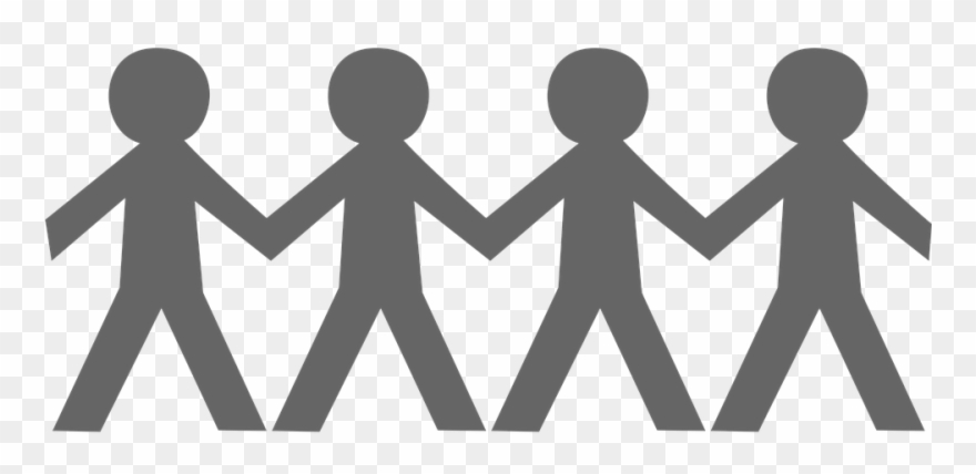 Vector Holding Hands Shop Library Buy Clip Art - Green Stick Figures Holding Hands - Png Download