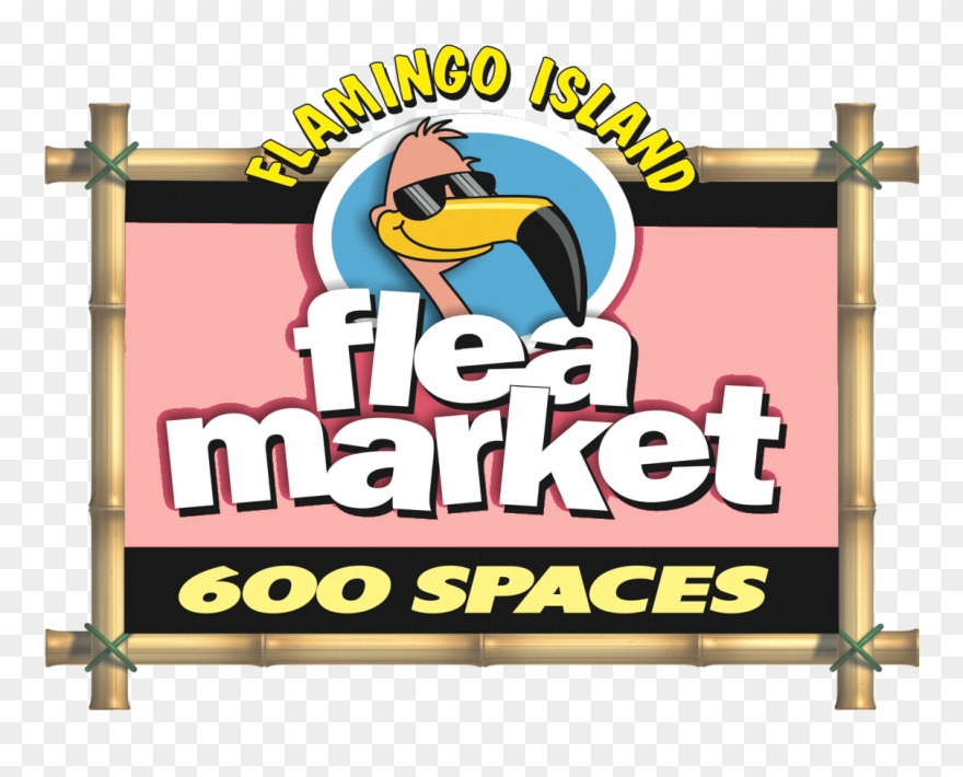 Bonita Springs Fl Sent Message On Site For Fees Flamingo - Flamingo Island Flea Market Clipart
