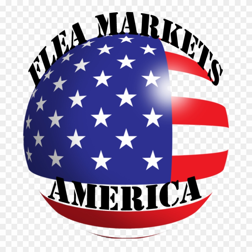 Flea Markets America - United States Flag Icon Clipart