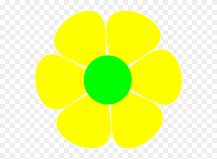 Flor Amarela Png Clipart