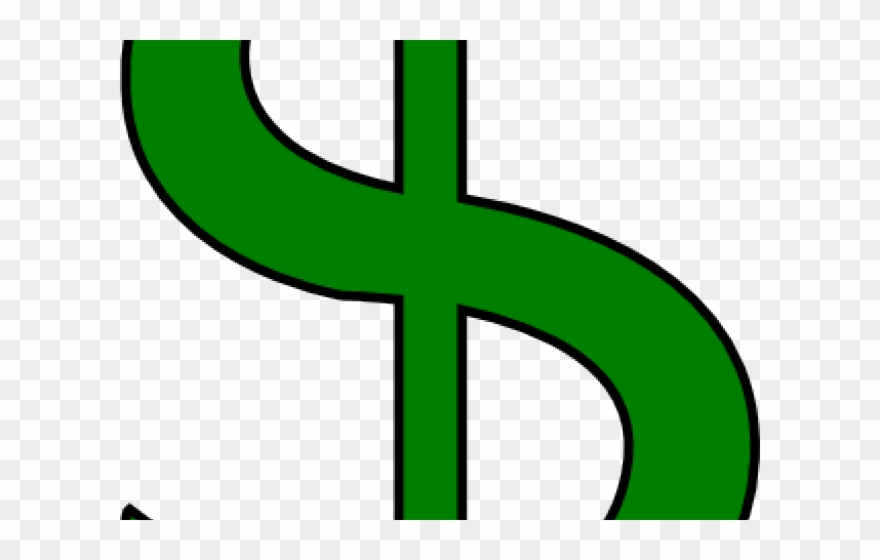 Dollar Clipart Green - Scalable Vector Graphics - Png Download