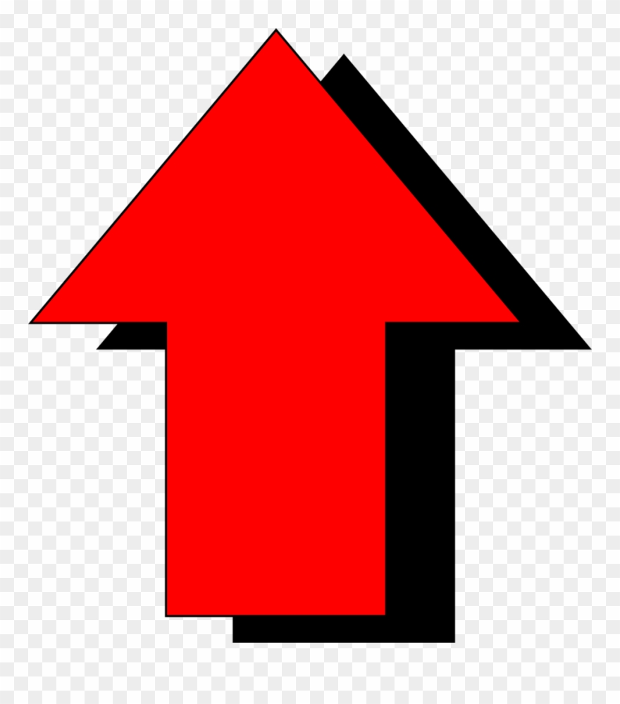 Arrows Clipart Clear Background - Up Arrow - Png Download