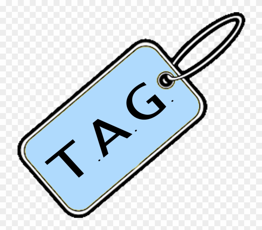 Palabra Tag Clipart