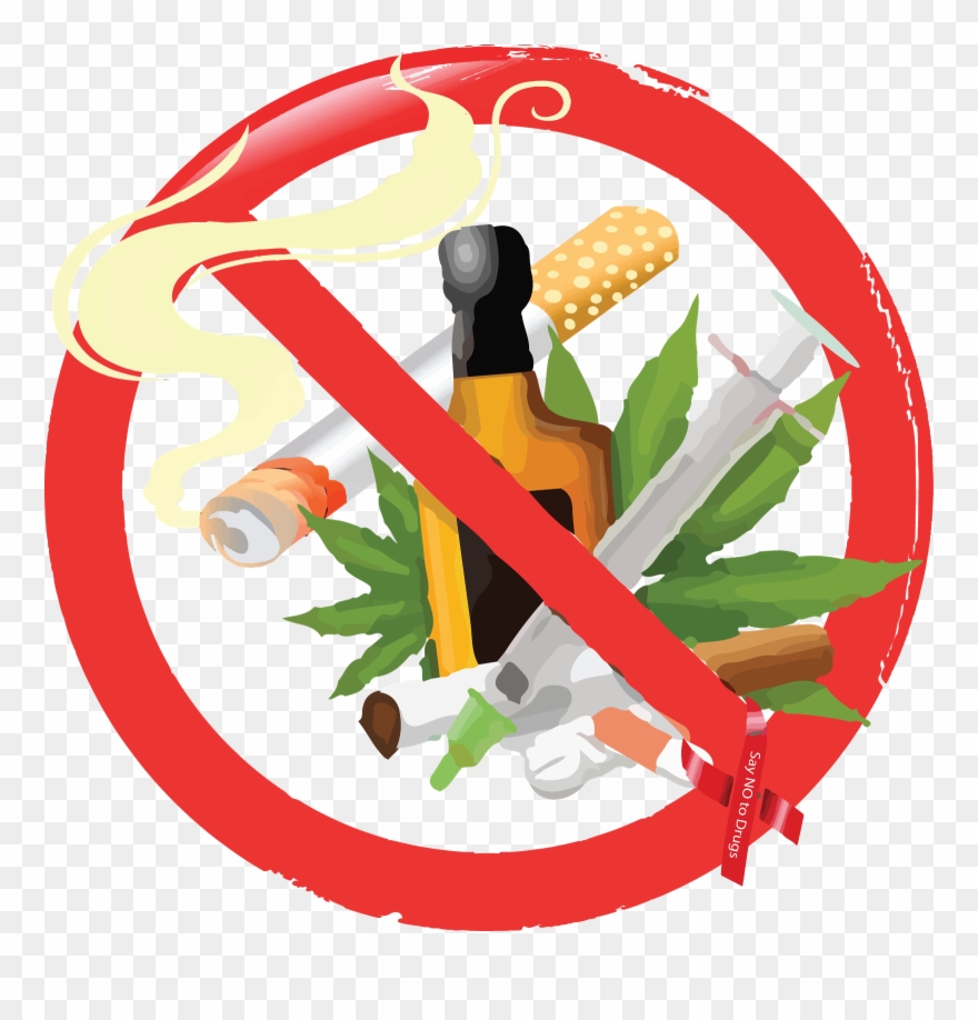 Drugs Clipart Rokok - Say No To Drug Png Transparent Png