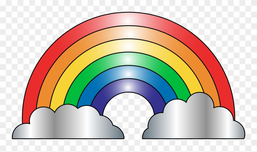 All Clear Septic And Wastewater Services Are Welcoming - Desenho Arco Íris Com Nuvem Clipart