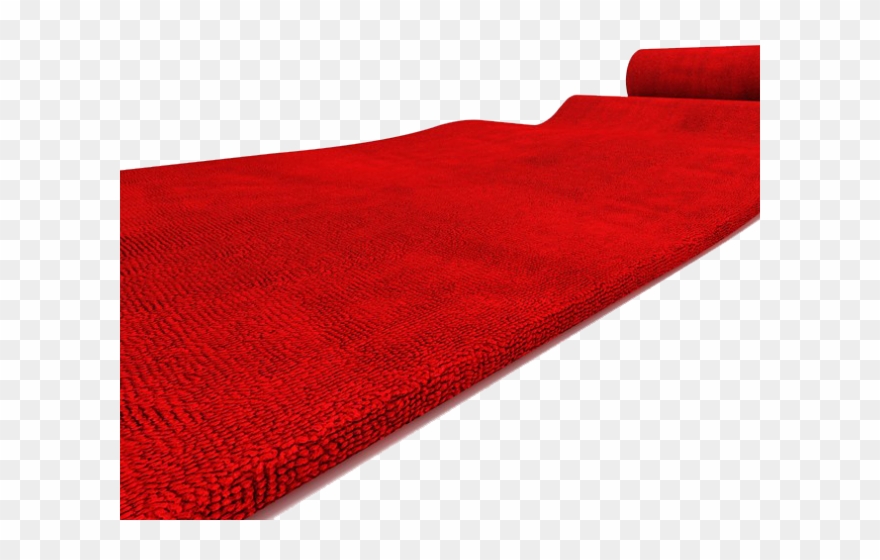Red Carpet Clipart File - Velvet - Png Download