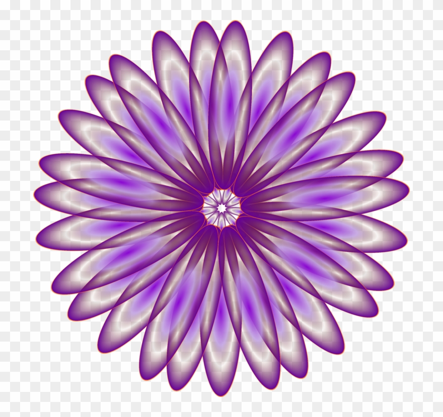 All Photo Png Clipart - Purple Daisy Clip Art Transparent Png