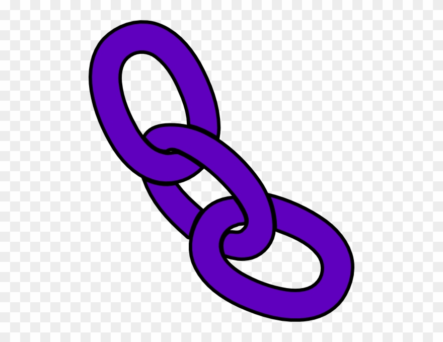 Purple Chain Png Clipart