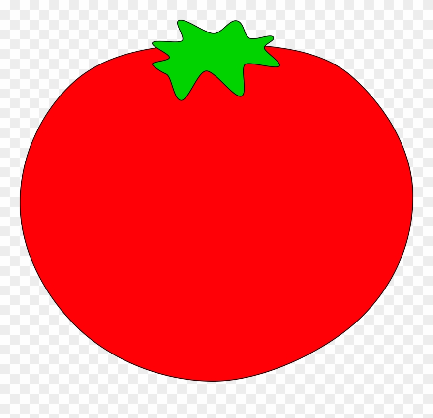 Tomato Vegetable Plant - Clipart Of Red Objects - Png Download