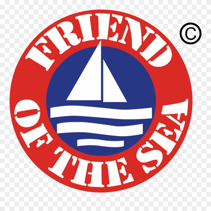Certified Natural Products, Fried Of The Sea, Usda - Friend Of The Sea Label Clipart