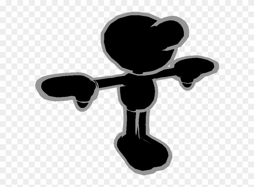 Super Smash Bros - Game And Watch Model Clipart