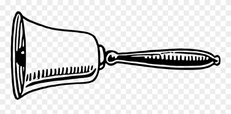 Salvation Army Hosts Holiday Fest - Clip Art Black And White Bell - Png Download