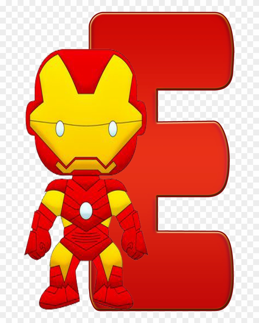 Letras De Iron Man Clipart