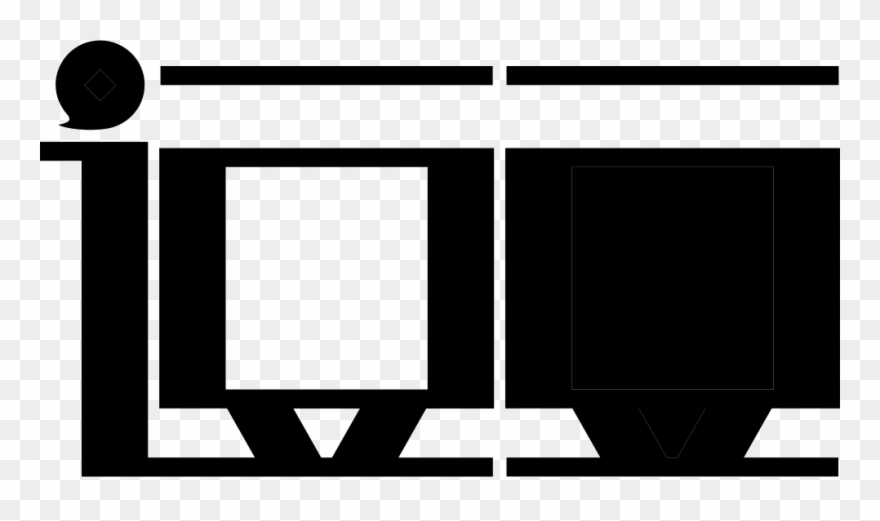 Bean Comments - Monochrome Clipart