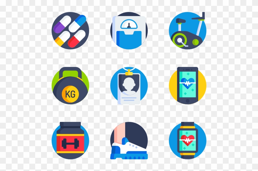 Gym - Free Flat Icons Clipart