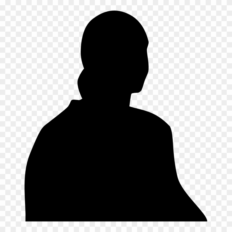 Person Sitting Upper Body Silhouette - Sister Location Michael Afton Clipart