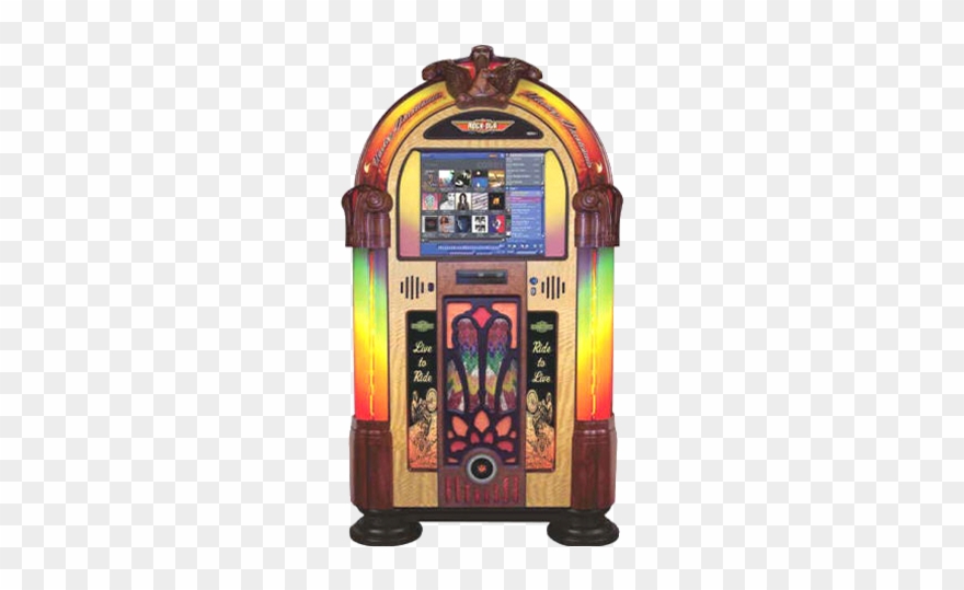 Ola Escapeelectronics Rockola Harley - Rock-ola Harley Davidson American Beauties Cd Jukebox Clipart