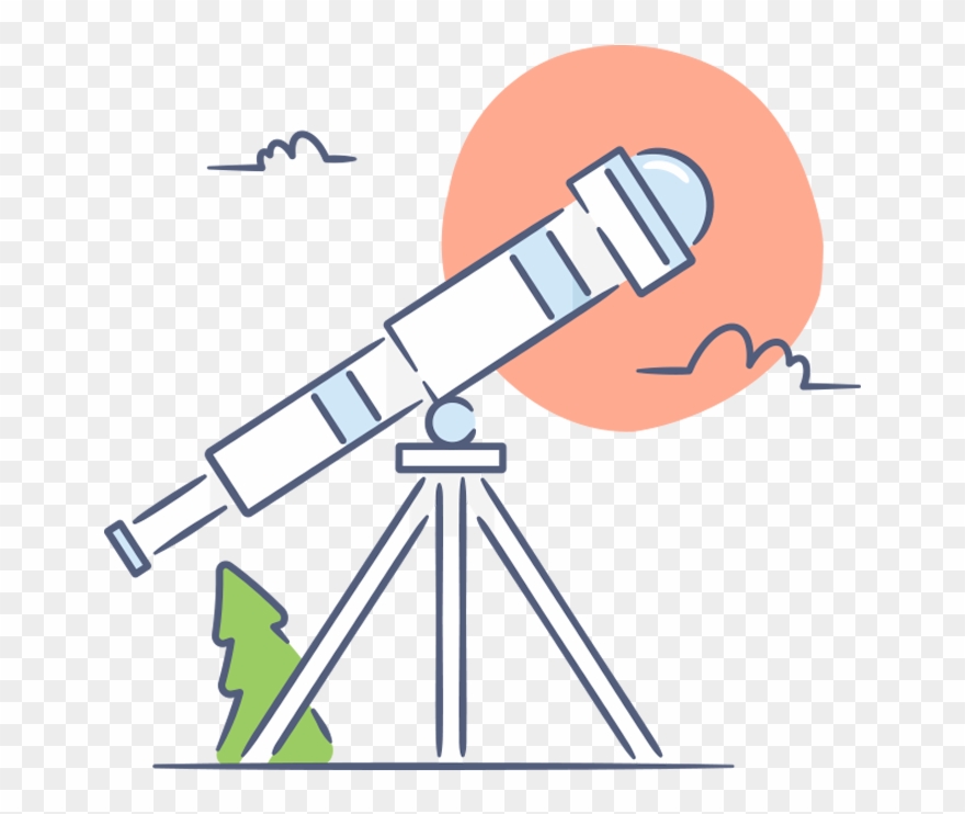 Illustration Of A Telescope - Telescope Clipart