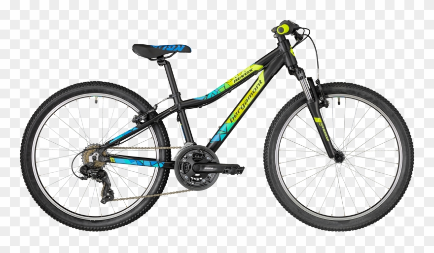 Cycle Clipart Mt Bike - Bergamont Revox 24 Girls Hardtail Mountain Bike (2018) - Png Download