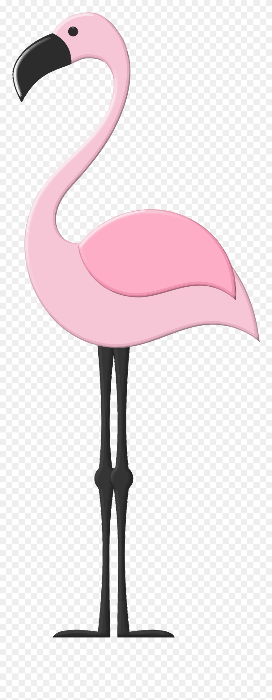 B *✿* Flamencos Decoracion, Bolsas Playeras, Patrón - Flamingo Drawing Pattern Clipart