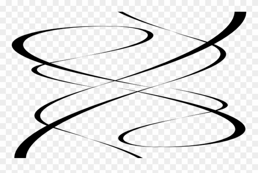 Curves Clip Art At Clkercom Vector Clip Art Online, - Fancy Lines Pink Png Transparent Png
