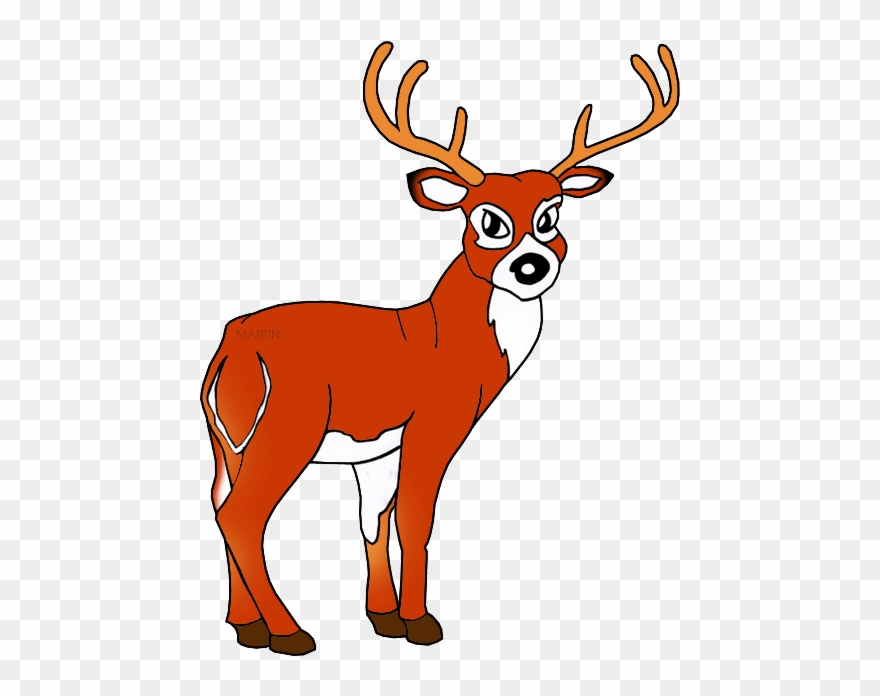 United States Clip Art By Phillip Martin, Nebraska - Elk Clipart - Png Download
