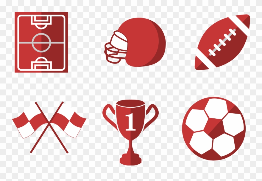 American Football Football Pitch Clip Art - Vector Graphics - Png Download