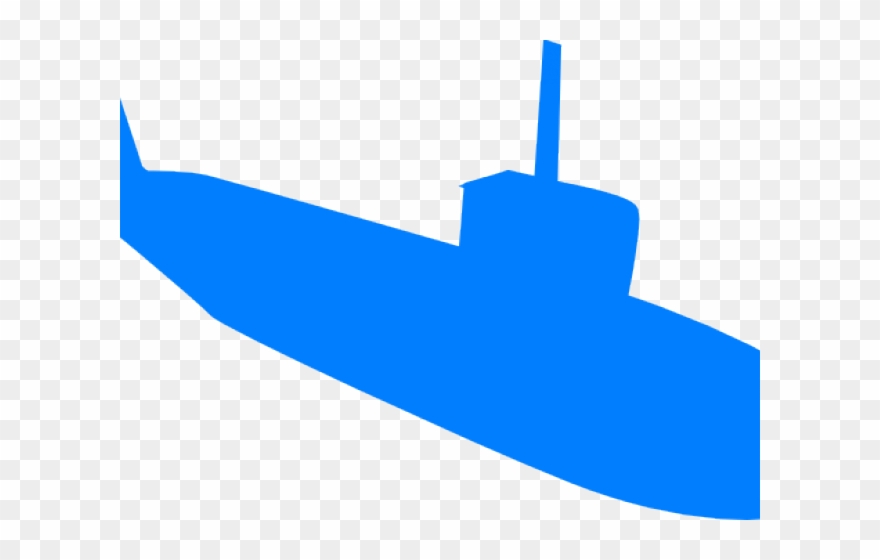 Red Clipart Submarine - Submarine - Png Download