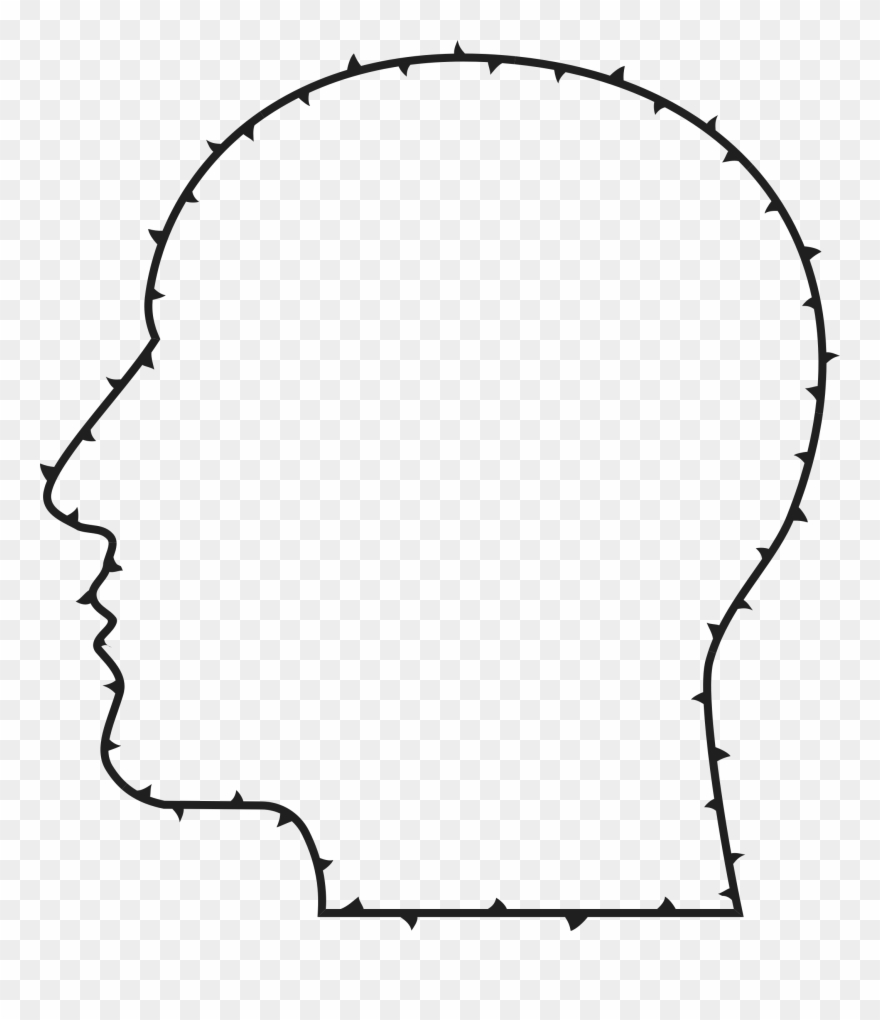 Thorns Head Clipart