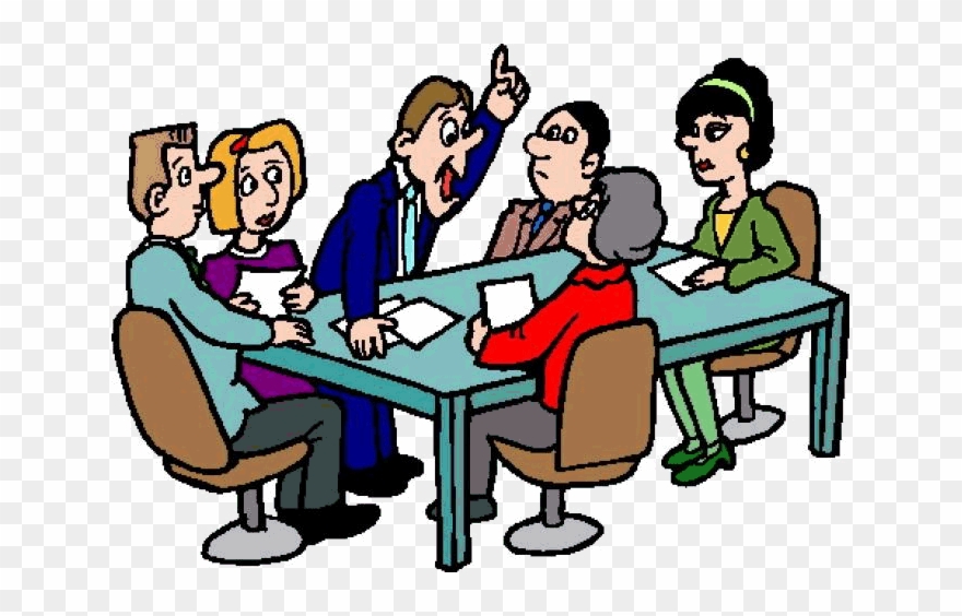 Club Clipart Meeting Person - Committee Clipart - Png Download