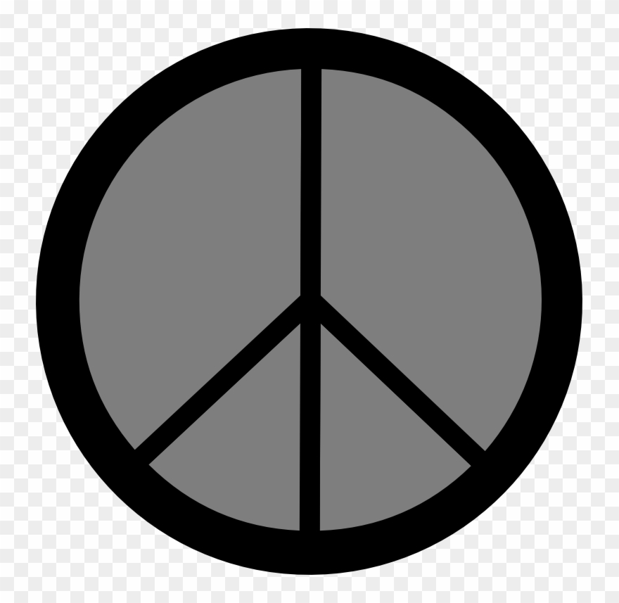 Scalable Vector Graphics Peacesymbol - Three Line In Circle Logo Clipart