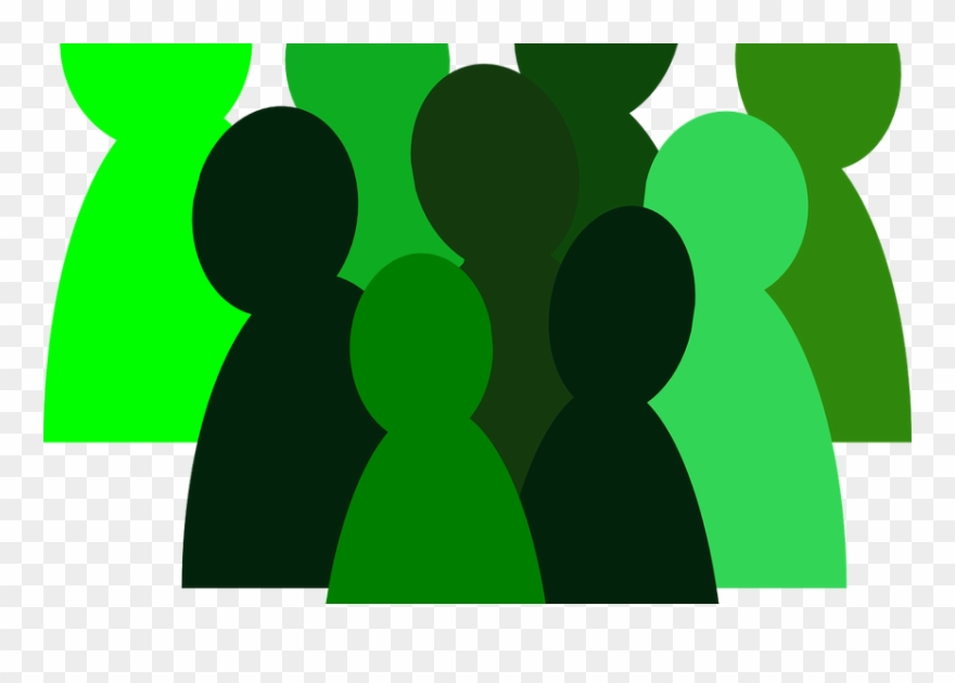 Meeting Clipart Team Meeting - Group Of People Drawing - Png Download