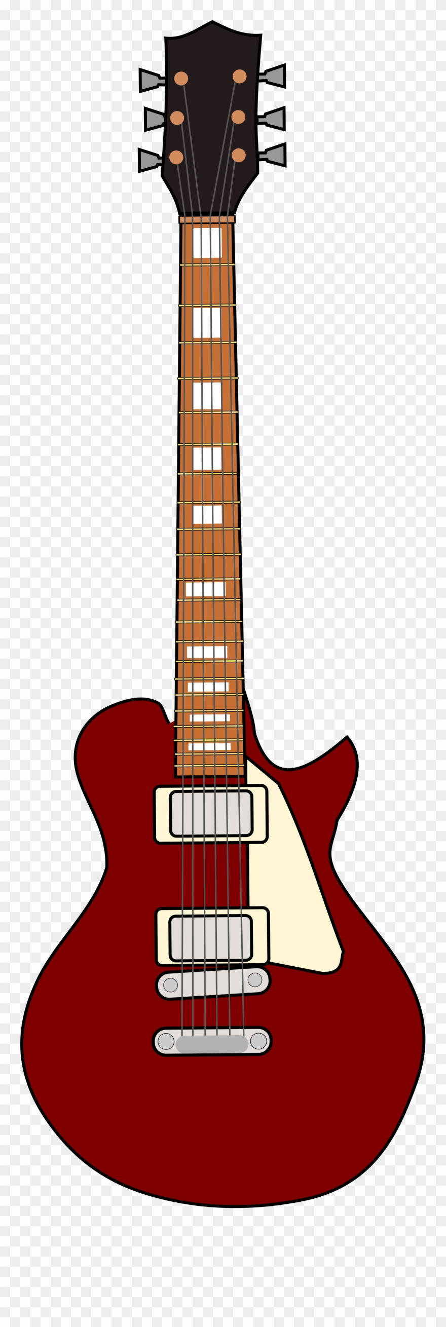 Yahoo Image Search Results Guitar Clipart, Music Clipart, - Gibson Les Paul Drawing - Png Download