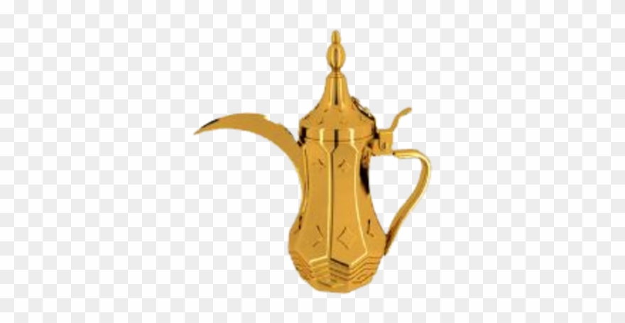 Gold Dullah - Arabic Coffee Pot Png Clipart