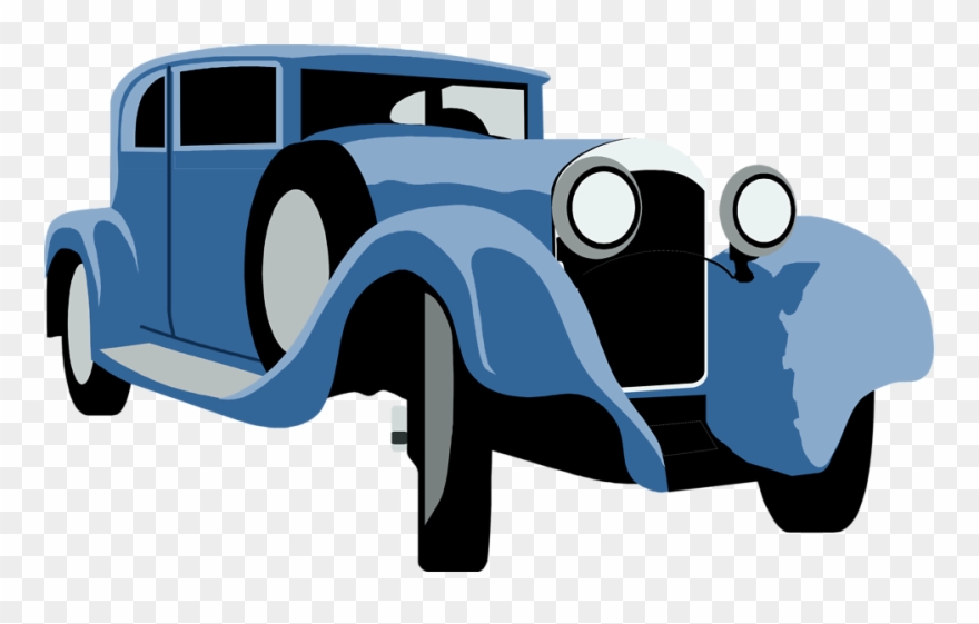 Free Stock Photos - Vintage Car Illustration Png Clipart