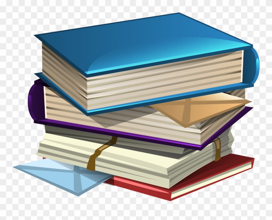 Clip Art Library Library Book Clipart Transparent - Transparent Background Book Clipart - Png Download