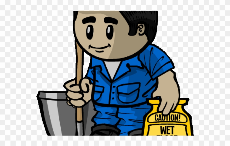 Janitor Clipart