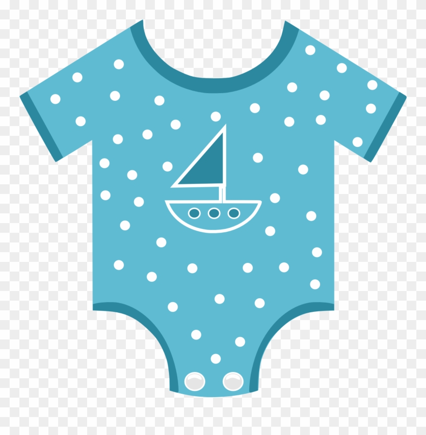 Clip Freeuse Baptism Clipart Boy Onesie - Baby Clothes Clip Art Transparent - Png Download