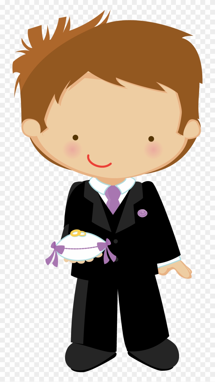 Wedding Designs, Paper Dolls, Ring Bearer, Clip Art, - Pajem E Daminha Png Transparent Png