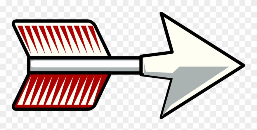 Feathered Arrow Clip Art Clipart Collection - Heart With Arrow Through - Png Download