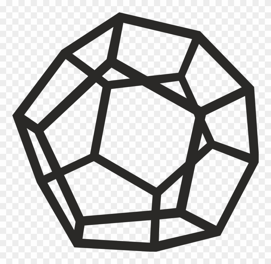 Clip Arts Related To - Dodecahedron Svg - Png Download