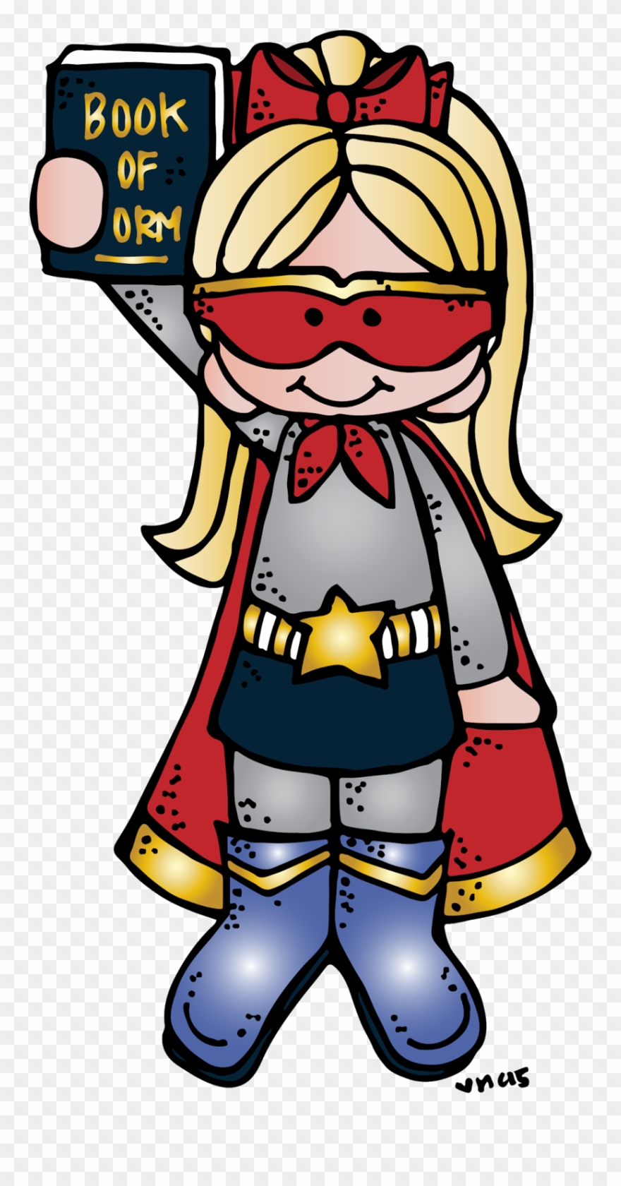 Melonheadz Lds Illustrating Theme - Melonheadz Superhero Clipart