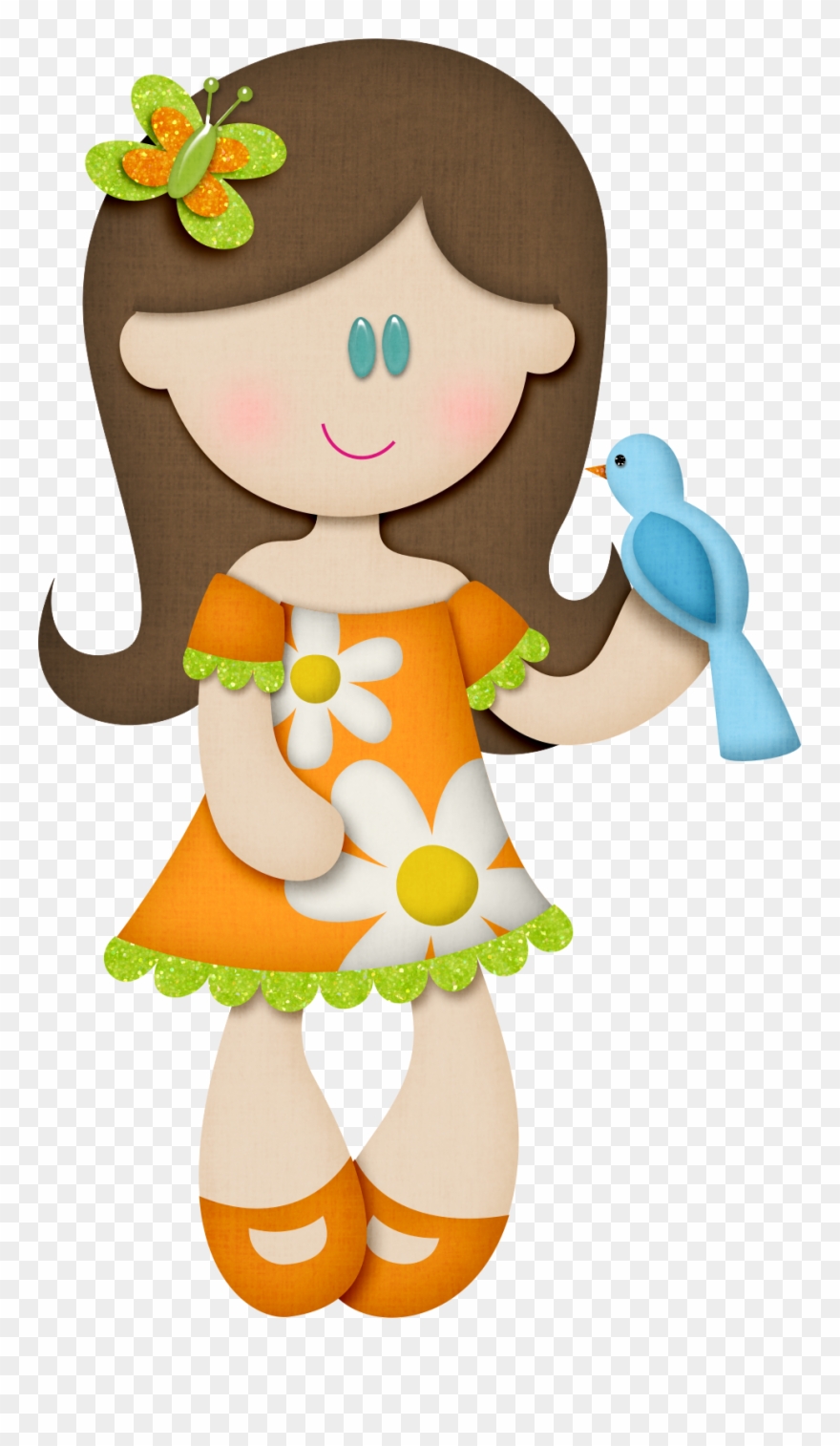 Gem Clipart Wizard Oz - Dibujoas De Muñecas Tiernas - Png Download