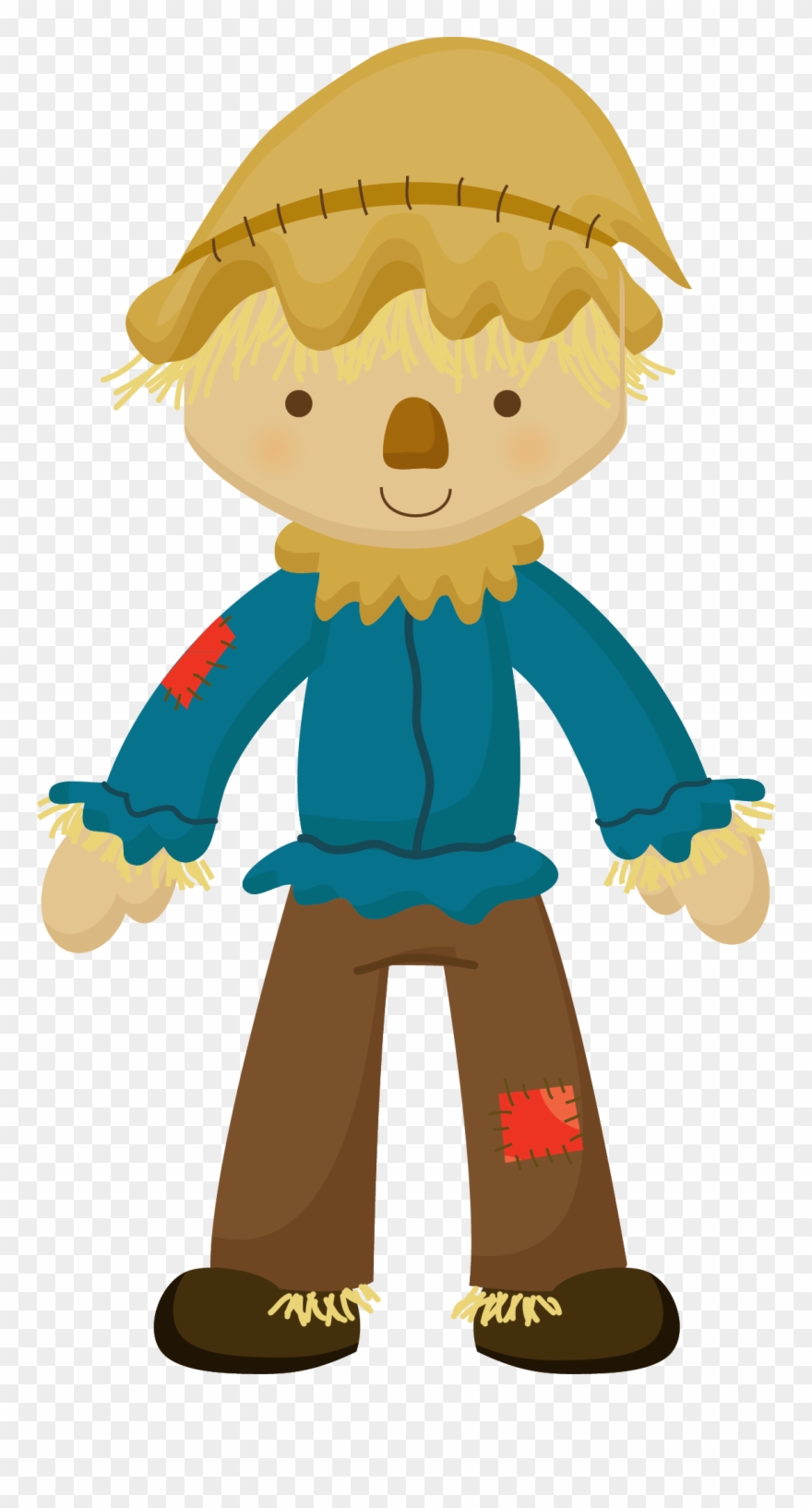 Mágico De Oz Ii - Scarecrow Clipart Wizard Of Oz - Png Download
