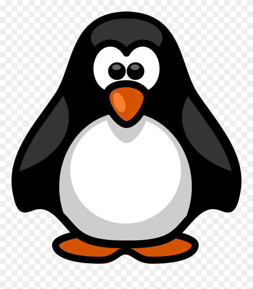 Penguins Clip Art - Color Of A Penguin - Png Download
