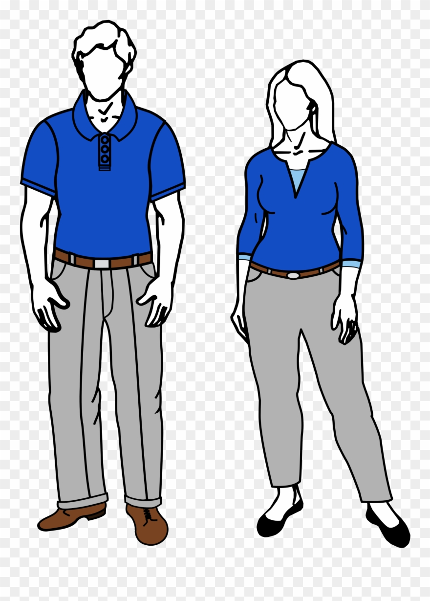 Business Casual Dress Code Clipart - Business Casual Dress Code Clip Art - Png Download