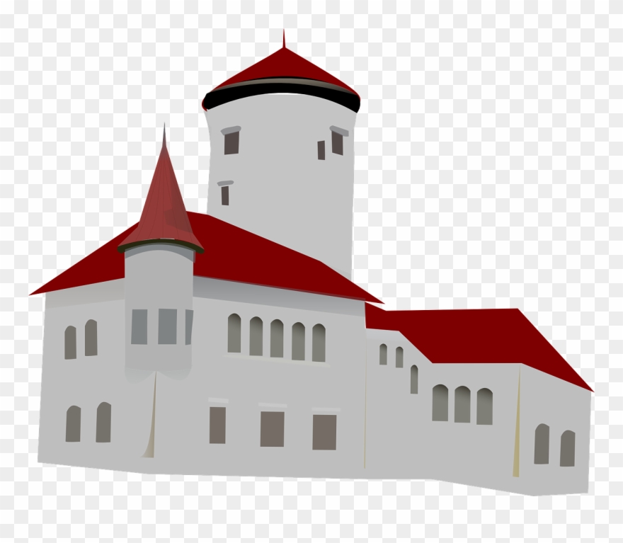 House Monastery Church Clip Art - Monastery Clipart - Png Download