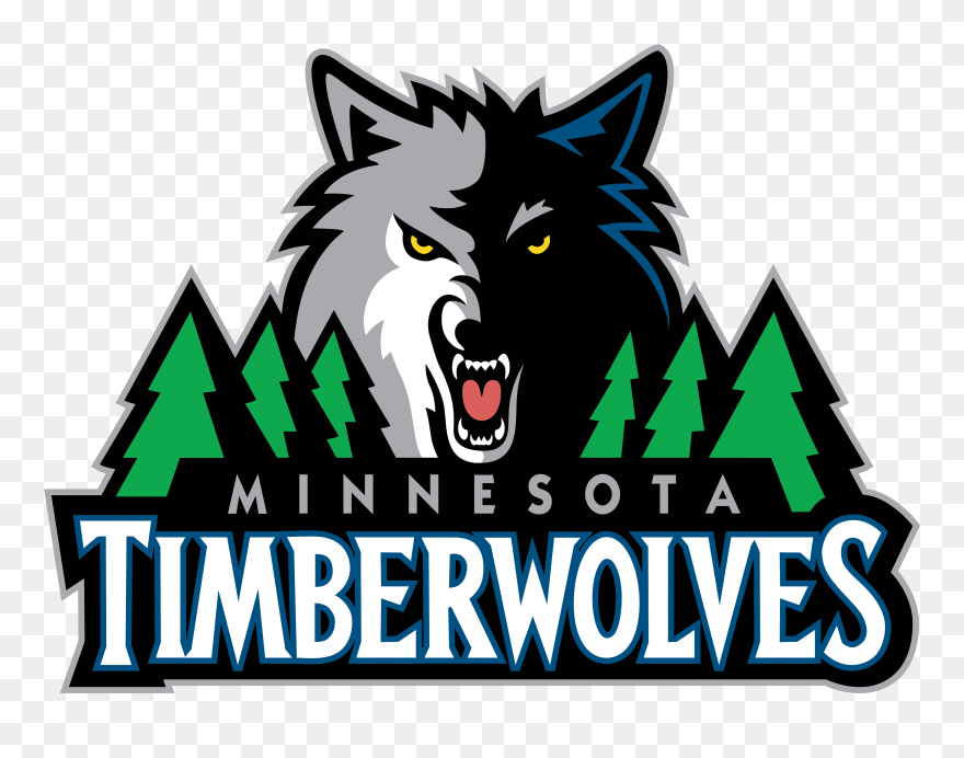 Minnesota Timberwolves Clipart Bible - Timberwolves Logos - Png Download