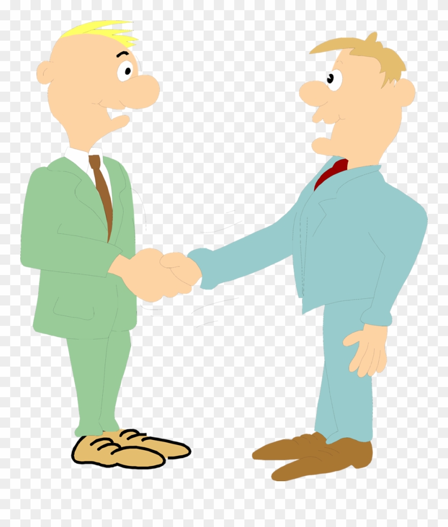 Handshake Image Business People Shaking Hands Clip - People Shaking Hand Clipart - Png Download