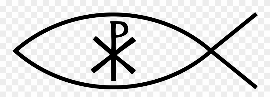 Christian Symbol - Png Fish Symbol Christianity Clipart